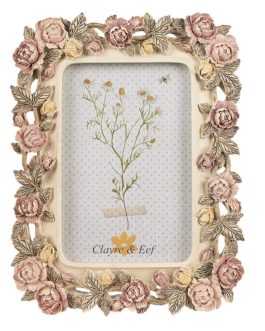 PRETTY PINK ROSES PHOTO FRAME